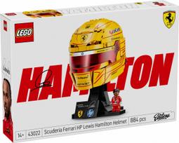 LEGO Polska LEGO Editions 43022 Scuderia Ferrari HP Lewis Hamilton Helmet