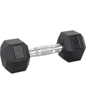 Šešiakampis hantelis inSPORTline Hexsteel 6 kg