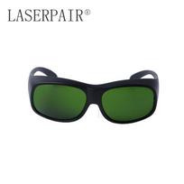 CE Certified Protection Safety Goggles for IPL Machine Dark Green 200-1800nm 10% Transmittance (Green,safety glasses) žalia