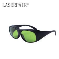 LASERPAIR High Quality Professional Green Vision Laser Safety Glasses 1064nm PC Frame Safety Goggles for Laser Welding Industry (Transparent,safety glasses) skaidri