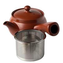 Tokoname Ware Teapot with Super Stainless Steel Strainer 350ml - Made in Japan