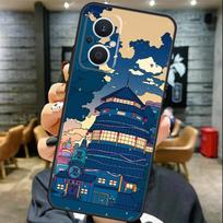 Neon Village Bathhouse Night Case For OPPO Reno 15 F 14 13 12 11 10 Pro 14F 13F 12F 11F 8T OPPO Find X8 X5 X6 X9 Pro Cover For OPPO Reno7 Lite