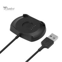 1m išmaniojo laikrodžio USB įkrovimo stotelė įkroviklis Huami Amazfit Stratos 2/2S juoda