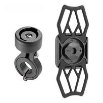 Silicone Bicycle Phone Holder With Strap For Mountain Cycling Gps Navigation Accessory