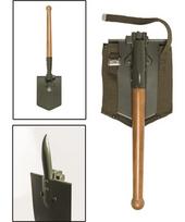 GERMAN FOLDING SHOVEL WITH POUCH
