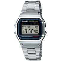 Casio wristwatch Collection A158WA-1JH mens silver