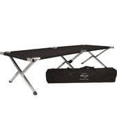 BLACK US STYLE ALUM. FOLDING COT W. BAG
