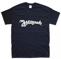 WHITESNAKE TSHIRT sizes S M L XL XXL 3 4 XL Black White S
