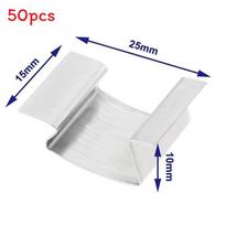 Metallic Greenhouse Glass Spring Clips With Stainless Steel G Shape For Home Repair