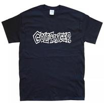 GOLDFINGER TSHIRT sizes S M L XL XXL 3 4 XL Black White S