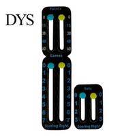 Tennis Game Recorder 2 Pcs Scorer for Racket And Padel Easily Mounted Small Durable Score Board Counter Portable Point Tracker Recording Points Games juoda