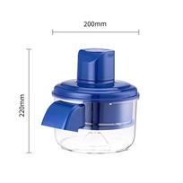 Automatic Electric Grape Peeler Machine Hands-Free Skin Remover for Garlic Berries Fruits Fruit Prep Tool Effortless Peeling mėlyna