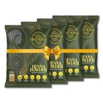 First Plant Premium Rajasthani Henna Powder Organic Natural Hair Color And Conditioning Treatment Pack Of 4 X 200g Total