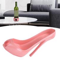 High Heeled Shoe Shape High Heel Wine Rack Pink Wine Storage Stand  Home Decoration