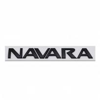 1 vnt. 3D ABS NAVARA logotipas emblema lipdukas galinės bagažinės emblema lipdukas aukštos kokybės automobilių stiliaus aksesuarai NAVARA juoda