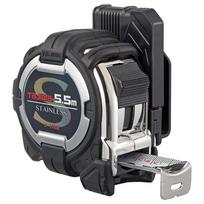 Tajima Stainless Steel Tape Measure x 25mm SFG3Stainless Steel Lock 25 SFG3SL2555BL 5.5m balta