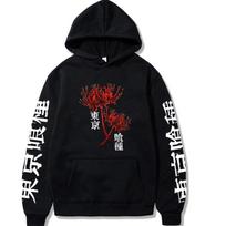Tokyo Ghoul Vyriški Mados Džemperiai Vyrams Moterims Džemperiai su Gaubtu Kasdieniai Puloveriai Rudeniui Berniukams Mergaitėms Juodas Gatvės Stiliaus Džemperis S