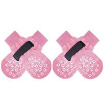 Neslystančios, kvėpuojančios šunų kojinės su juodo raištelio dizainu vidutiniams ir dideliems šunims M Gift Bag Set of 4
