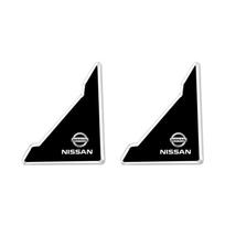 ASD1  2Pcs Car Door Corner Protector Stickers Decoration For Nissan Sylphy N7 Qashqai J11 Note Teana J10 Navara Juke GTR Tiida X-trail