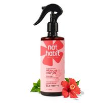 Nat Habit Hibiscus Quercetin Hair Serum Spray For Growth Damage Repair Strengthening Lightweight Leave-In Non-Greasy 400ml