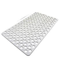 TPE Suction Cup Bath Mat Quick Drain Round Hole Bath Mat Foot Mat Bath Rug  Wet Area 70x38cm balta