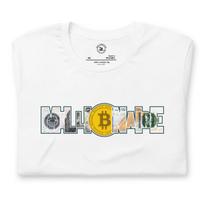 BITCOIN MILLIONAIRE. Unisex t-shirt XXXL