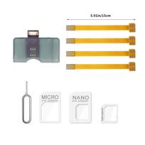 Cell Phone SIM Card Reader Adapter, External SIM Card Plate, Quick Change SIM Card for Cell Phone, Suitable for Samsung, MotoGP