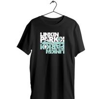 Linkin Park logo image  Black Shirt made of a breathable polyester  nice gift XL