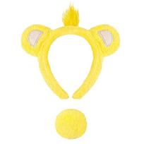 Contemporary Bear Shaped Headwear Soft Plush Hairband Costume Headband Ideal For Role Play And Festivals