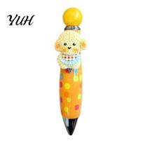 Creative Signing Pen 3D Puppy Ballpoint Pens Smooth Writing Retractable Cartoon High Value Gift for Students Office And School Supplies Cute C