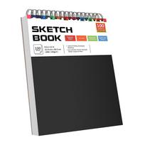Thick Sketchbook for Artists, Drawing , Sketch Pad for Students juoda