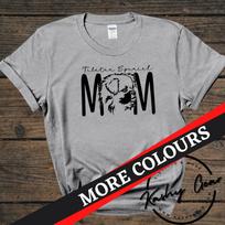 Tibetan Spaniel Mom Shirt | Tibetan Spaniel Dog TShirt | Dog Mama | Custom Personalized Tee | Gift For Dog Lovers T Shirt S