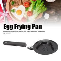 Cast Iron Frying Pan Black Omelette Pan Practical Mini Egg Frying Pan  Camping Cooking Style 1
