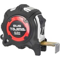 Tajima Stainless Steel Tape x Steel Lock 25 6.5m 25mm, G-Stainless GAGSL25-65 juoda