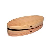Odate Magewappa Bento Box for Akita Akita Made in Magewappa Bento Lunch Elementary School Students Children, Wooden, Black, Cedar, 430ml, Cedar, juoda