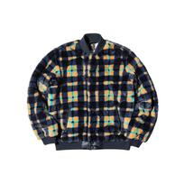 Nike SB Dunk High X Concepts Crossover Skateboard Sports Plush Plaid Jacket Asia Edition Colorblock Yellow CK7290-475 S