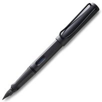 LAMY Safari Fountain Fine Nib Genuine Imported Product Pen, (F), Black, L17-F, juoda
