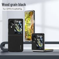 OPPO Find N3 Flip Sulankstomas Itin plonas Apsauginis Dėklas mobiliajam telefonui Find N2 Flip Find N black