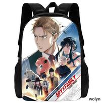 Šnipų kuprinė Animacinis Anime Kuprinė Šeimos kuprinė, Lengva mokyklinė kuprinė Mochila Kuprinės vaikams Mergaičių krepšiai 15inches