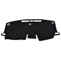Car Dashboard Sun Shade Cover For Toyota Sienna XL40 Hybrid    2024 2025 Mat Avoid Light Pad Anti-UV Non-Slip Carpet juoda