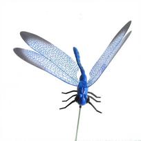 10PCS Dragonfly Stakes Yard Art Outdoor 3D Simulation Decorative Stakes Yard Plant Lawn Decor Stick Flower Pot Garden Decor China Mainland
