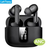Hybrid Active Noise Cancelling Wireless Earbuds Bluetooth Earphones,in Ear Wireless Headphones ANC, TWS Bluetooth 5.3 Headsets juoda