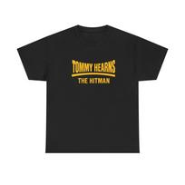 Tommy  The Hitman  Hearns Unisex Heavy Cotton Tee Shirt, Detroit Boxing Champion S