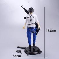 Activity PLAYERUNKNOWN’S Cake Topper Anime Figure PUBG Celebration Joyful Birth Date Cake Decoration Supplies PVC Ornaments Boys Children Present