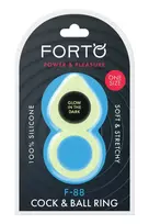 Forto FORTO F-88 Double Ring Glow Premium Silicone Dual Support Ring