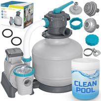 Bestway 58486 11355 L/H Pool Sand Pump + Multifunctional Tablets