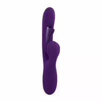 Evolved The Thrill Rechargeable Silicone Massager Purple, 14 Modes