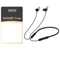 Edifier W200BT Free Neckband Sports Bluetooth Earphones juoda