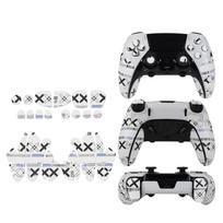 Skin Protection Gamepad Stickers PU Protective Sticker New Controller Film for PS 5 C-White