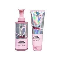 Loreal Paris Softening Acid Care Soft Shine Shampoo Set - Two-piece set Acid Care Soft Shine Shampoo 440ml Acid Care Soft Shine Conditioner 200ml ruda